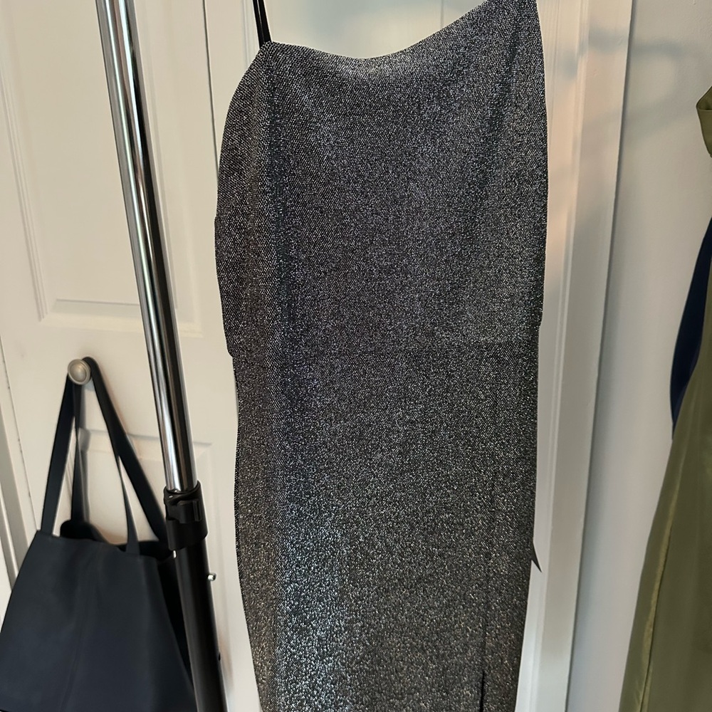 Lulu's sequin Silver Dress